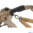 BlackRapid Sport X FA Coyote Rifle Sling with Swivel Locking Connector (Single Point)