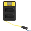 Patona SMART DUPLA LCD USB AKKUMULÁTOR TÖLTŐ NIKON EN-EL14 ENEL14 D3100 D3200 D5100 D5200 D5300 P7000 P7700 P7800