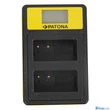 Patona SMART DUPLA LCD USB AKKUMULÁTOR TÖLTŐ PANASONIC MW-BLC12PP V-LUX 4 PANASONIC DMW-BLC12PP