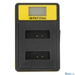 Patona SMART DUPLA LCD USB AKKUMULÁTOR TÖLTŐ CANON NB-13L POWERSHOT G5 X G5X G7 X G7 X MARK II G7X G9 X G9X