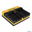 Patona DUPLA AKKUMULÁTOR TÖLTŐ EN-EL12 COOLPIX AW100 AW110 P300 P310 P330 S1000PJMICRO-USB KÁBELLEL