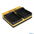 Patona DUPLA AKKUMULÁTOR TÖLTŐ SAMSUNG BP-90A HMX HMXE100P HMX-E100P HMXE10BP HMX-E10BP MICRO-USB KÁBELLEL