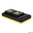 Patona DUPLA - GYORS AKKUMULÁTOR TÖLTŐ PANASONIC DMC-GF6 MICRO-USB kábel