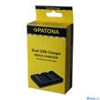Patona DUPLA - GYORS AKKUMULÁTOR TÖLTŐ SONY NP-BN1 BN1 MICRO-USB kábel