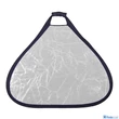 DERÍTŐLAP (TRIGRIP) háromszögletű 60 CM 2IN1 ezüst - fehér
