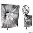 P&V Folyamatos fényű fotó izzós softbox szett  - 260W/1300W