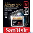 SanDisk 32GB Extreme Pro CompactFlash™ memóriakártya (160 MB/s)
