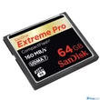 SanDisk 64GB Extreme Pro CompactFlash™ memóriakártya (160 MB/s)