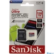 SanDisk 128GB microSDXC™ Mobile Ultra™ memóriakártya, + adapter, (140MB/s) class 10, A1