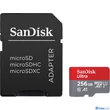 SanDisk 256GB microSDXC™ Mobile Ultra™ memóriakártya, + adapter, (150MB/s) class 10, A1 + Android APP
