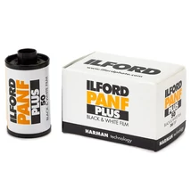 Ilford PAN F Plus 135-36,  fekete-fehér negatív film, 135 (35 mm), ISO 50, 36 kocka