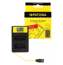 Patona SMART DUPLA LCD USB AKKUMULÁTOR TÖLTŐ CANON LP-E8 550D 600D 650D 700D