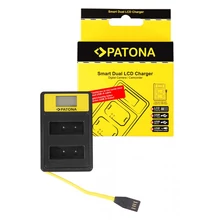 Patona SMART DUPLA LCD USB AKKUMULÁTOR TÖLTŐ OLYMPUS PS-BLS1 PS-BLS5 FUJI NP-140 FINEPIX S100FS S205EXR