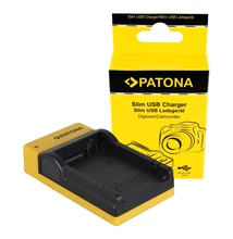 Patona SLIM MICRO-USB AKKUMULÁTOR TÖLTŐ CANON LP-E8, LPE8, EOS 550D, 600D, 650D, 700D
