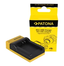 Patona SLIM MICRO-USB AKKUMULÁTOR TÖLTŐ NIKON EN-EL12, COOLPIX AW100, AW1100, S6300, S8000, S9500
