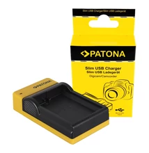 Patona SLIM MICRO-USB AKKUMULÁTOR TÖLTŐ NIKON EN-EL14 COOLPIX D3100 D3200 D5100 D5200 P7000 P7100 P7700