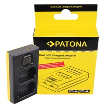 Patona DUPLA LCD USB AKKUMULÁTOR TÖLTŐ FUJI NP-W235 FUJIFILM XT-4 XT4 XT-4