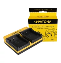 Patona DUPLA AKKUMULÁTOR TÖLTŐ SONY NP-BN1 CYBERSHOT DSCT99 DSC-T99 DSCTX5 DSC-TX5 DSCTX7 MICRO-USB KÁBELLEL