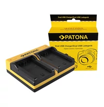 Patona DUPLA AKKUMULÁTOR TÖLTŐ SONY NP-FZ100 A7 III A7M3 ALPHA 7 III A7 R III A7RM3 ALPHA 7 R III A9 ALPHA