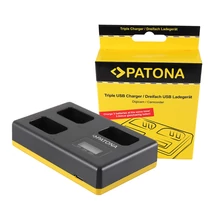 Patona USB 3-AS AKKUMULÁTOR TÖLTŐ SONY NP-FW50 NEX A33 A55 NEX.3 NEX.3C NEX.5 NEX.5A NEX.5C