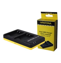 Patona DUPLA - GYORS AKKUMULÁTOR TÖLTŐ SONY NP-BN1 BN1 MICRO-USB kábel