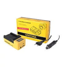 Patona AKKUMULÁTOR TÖLTŐ SONY NP-FZ100 A7 III A7M3 ALPHA 7 III A7 R III A7RM3 ALPHA 7 R III A9 ALPHA 9 FZ100 SZINKRON USB LCD KIJELZŐVEL