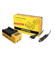 Patona AKKUMULÁTOR TÖLTŐ FUJI NP-W235 FUJIFILM XT-4 XT4 XT-4 SZINKRON USB LCD KIJELZŐVEL