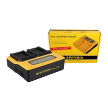 Patona DUPLA LCD USB AKKUMULÁTOR TÖLTŐ CANON NB10L NB-10L