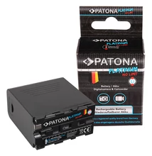 PATONA platina akku Sony NP-F970 F960 F950 LCD-vel, Powerbank 5V / 2A USB