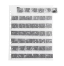 Negatív archiváló lap kisfilmhez (35mm), pergamen 10 db / csomag