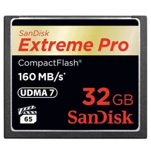 SanDisk 32GB Extreme Pro CompactFlash™ memóriakártya (160 MB/s)