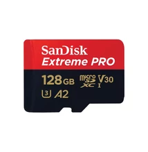 SanDisk 128GB microSDXC™ Mobile Extreme PRO™ memóriakártya, + adapter, (200/90MB/s) UHS-I, V30, A2, C10  + Rescue Pro Deluxe