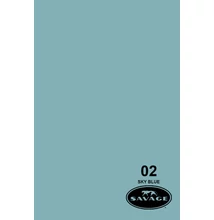 Savage Papírháttér 1.35m x 11m (02 sky blue)