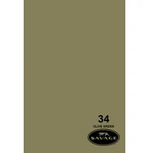 Savage Papírháttér 1.35m x 11m (34 olive green)
