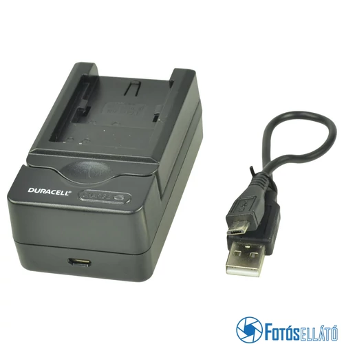 Duracell Nikon en-el8 / kodak klic-7000 li-ion akkumulátortöltő utángyártott (usb-s)