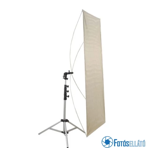 Falcon Eyes Derítőlap panel (ezüst / fehér) 89x178cm