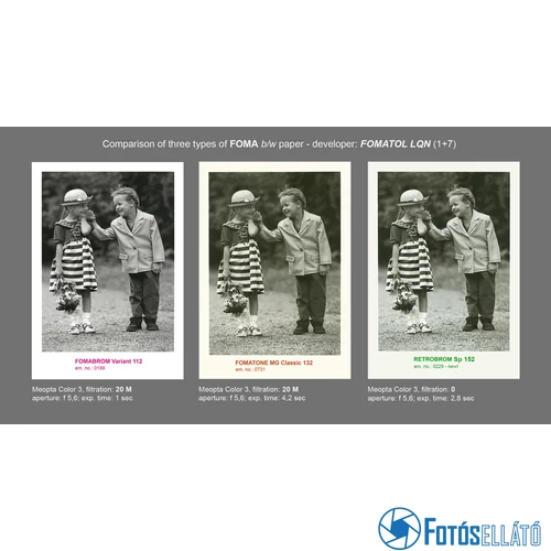 Foma Retrobrom 151 Sp 24X30,5 Cm - Fotópapír | 10 Lap / Csomag