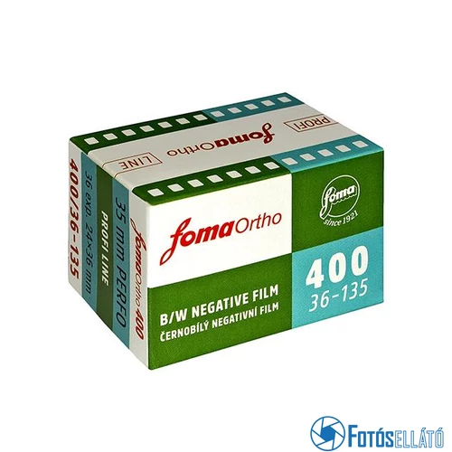 Foma Ortho 400 135-36 Fekete-Fehér Negatív Ortokromatikus Kisfilm