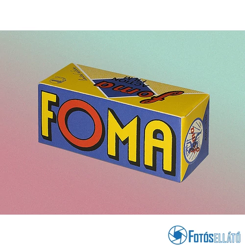 Foma Fomapan 400 120 "Retro" Fekete-Fehér Negatív Rollfilm