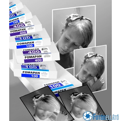 Foma Fomapan 100 Síkfilm 12X16,5 Cm | 50 Lap / Csomag