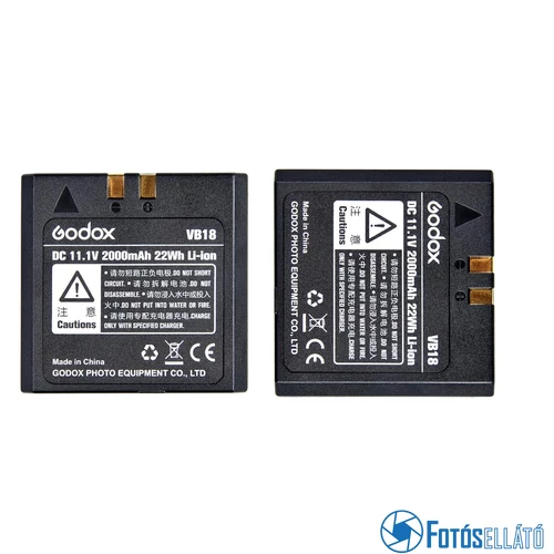 Godox VB18 akku V860 vakuhoz