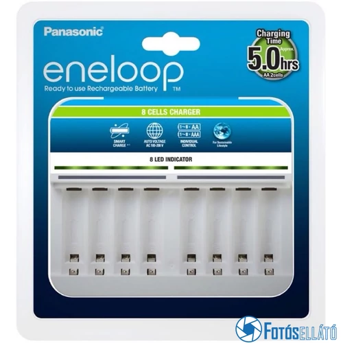ENELOOP BQ-CC63 1/8DB AA/AAA AKKUMULÁTOR TÖLTÉSÉRE