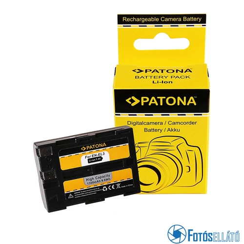 Patona AKKUMULÁTOR EN-EL3 NIKON D50, D70, D100 SLR SD9