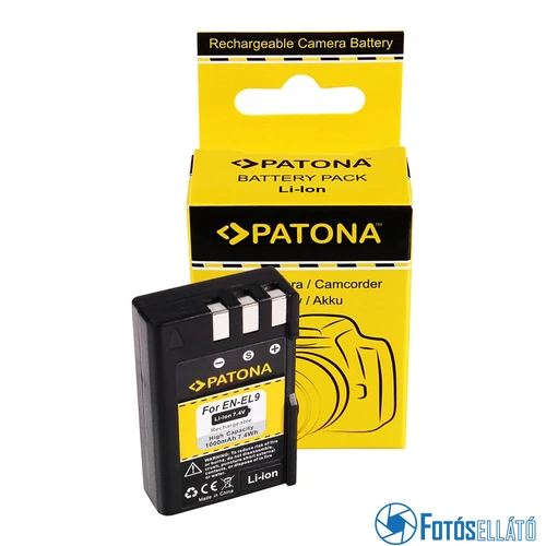 Patona AKKUMULÁTOR NIKON EN-EL9 ENEL9 D40 D 40 D-40 D40X D60 D5000