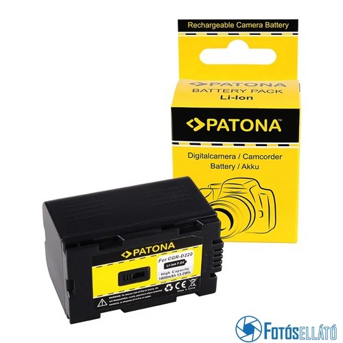 Patona AKKUMULÁTOR PANASONIC CGR-D220 CGR-D16 NV-SERIE