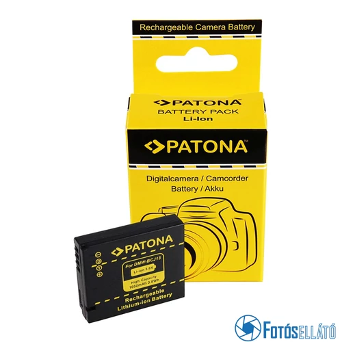 Patona AKKUMULÁTOR PANASONIC BCJ13 DMW-BCJ13 BCJ13E BCJ13E LX-5 LX5 *INFO-CHIP*