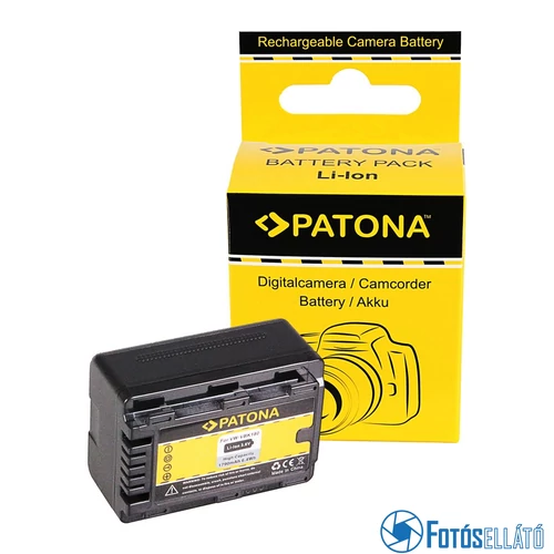 Patona AKKUMULÁTOR PANASONIC VW-VBK180 VBK180-K VBK180 + RESTLAUFANZEIGE