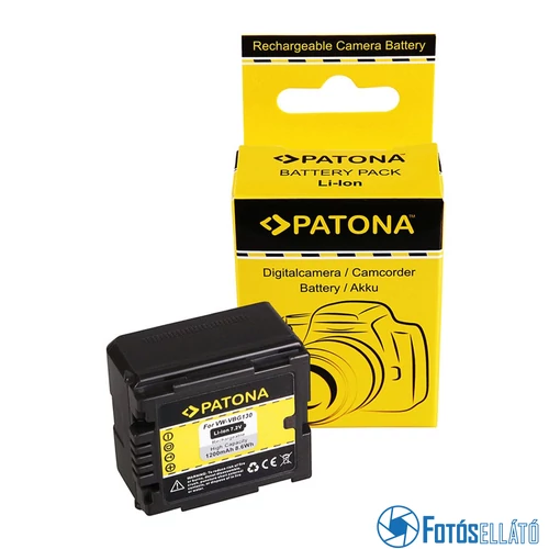 Patona AKKUMULÁTOR PANASONIC VW-VBG130 COMPATIBLE TO VW-VBG070 VW-VBG260