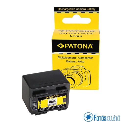 Patona AKKUMULÁTOR CANON BP-727 CANON HF R36 HF38 HF306 HFR46 HF48 HF406