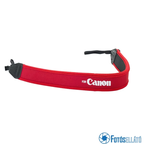 Neoprén nyakpánt Canonhoz (piros)
